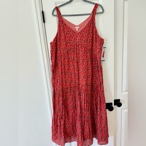 Brand new Joie red maxi dress